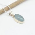 Pendentif "Bonheur" Aigue-Marine et ARGENT 925 : AIG1