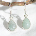 Boucles d'oreilles "Communication" en Calcédoine Goutte(Argent 925)