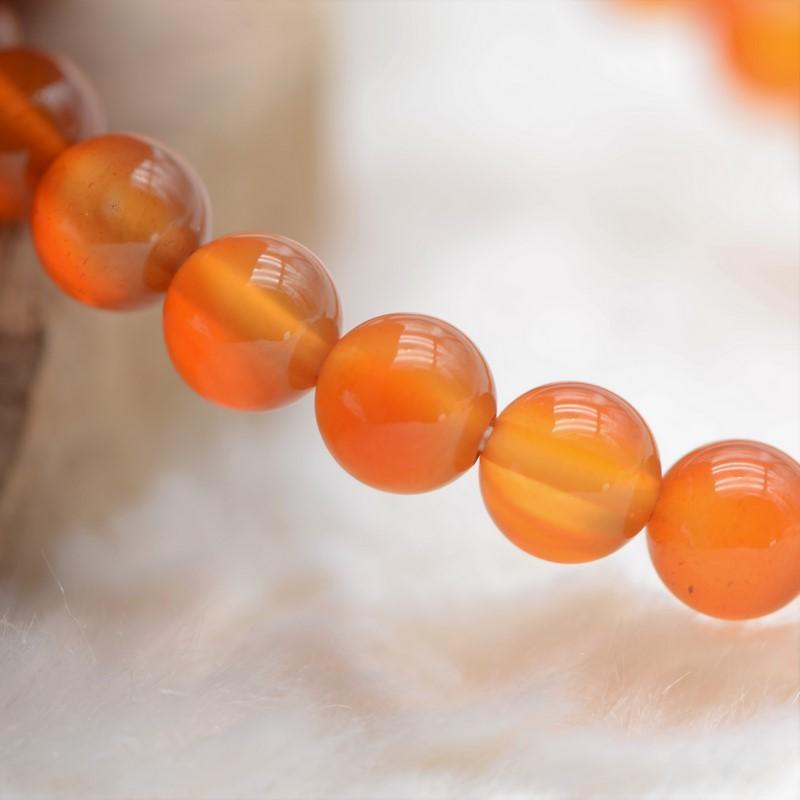 Bracelet "Ancrage Doux" en Cornaline - lespierresdubienetre