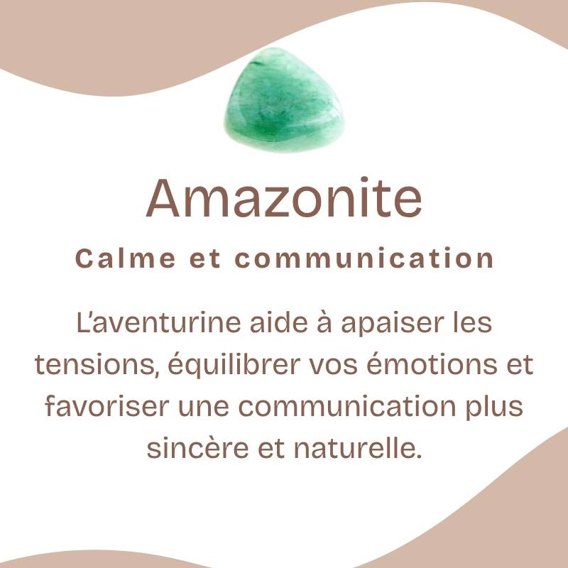 Boucles d'oreilles "Apaisement" en Amazonite (Argent 925)