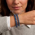 Bracelet "Accord" en Cyanite Bleue profond