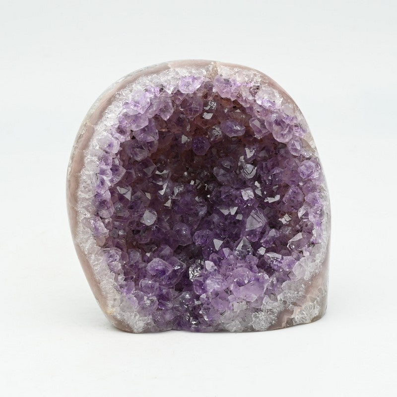 Géode d'Améthyste (365) Réf : AME-M22 [Bord Poli]