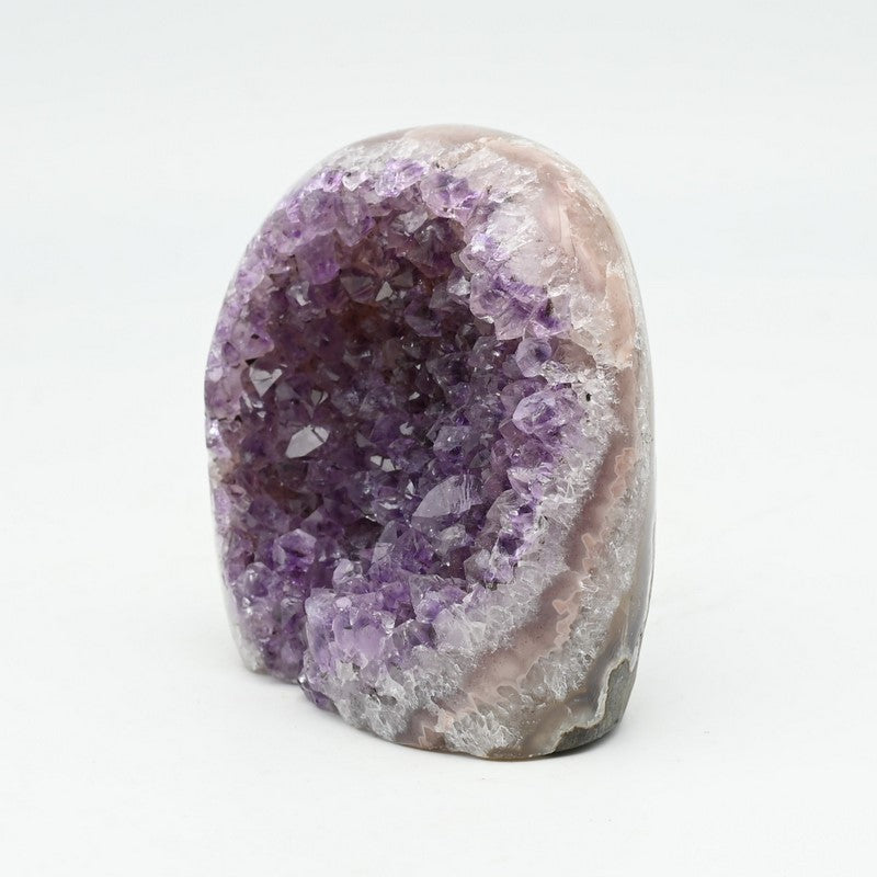 Géode d'Améthyste (365) Réf : AME-M22 [Bord Poli]