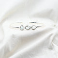 [PIÈCE EXTREMEMENT RARE] Bracelet en Aigue Marine AAA Argent REF:AI1