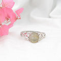 [RARE] Bague "Protection" en Labradorite Luxe AA & Argent 925