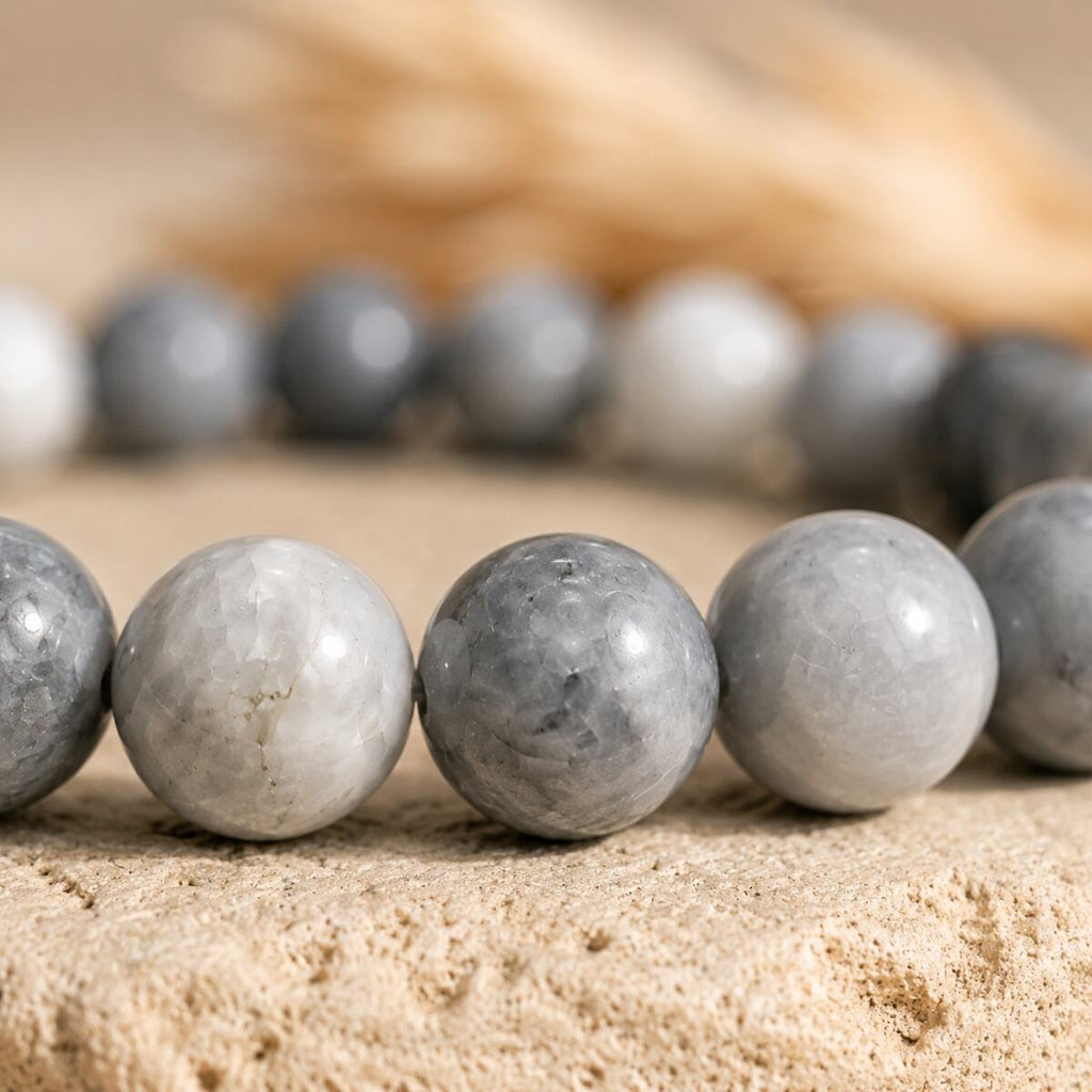 Bracelet "Calme et Protection" en Œil-de-Faucon