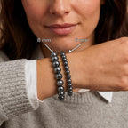 Bracelet "Dissipation" en Hématite
