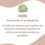 Pendentif Donut "Sérénité" en Jade