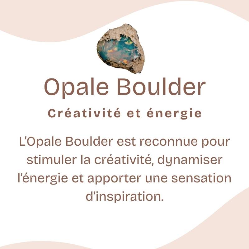 [PIÈCE ULTRA RARE] Bracelet en Opale Boulder A+