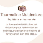 [PIÈCE RARE] Bracelet en Tourmaline Multicolore AAA