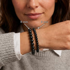 Bracelet "Absorption" en Tourmaline Noire