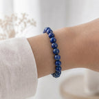 Bracelet "Contrôle" en Lapis Lazuli