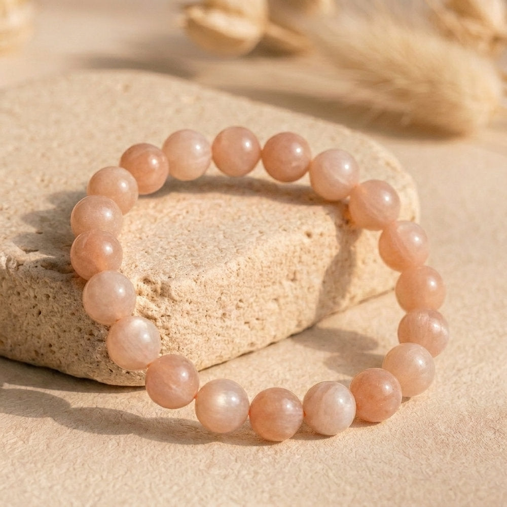 Bracelet "Optimisme" en Pierre de Soleil