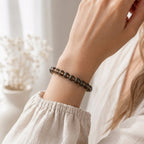 Bracelet "Lucidité" en Quartz Fumé