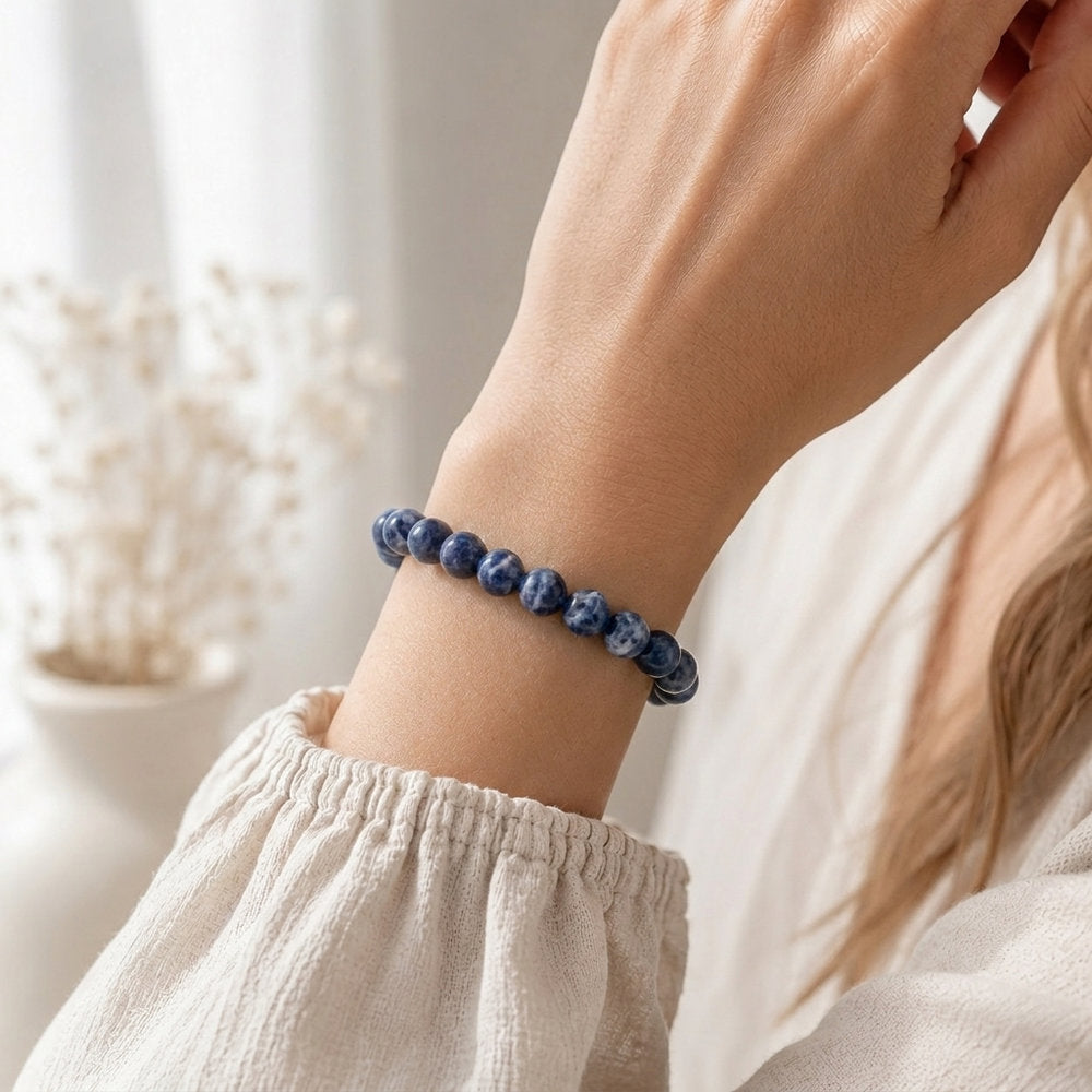 Bracelet "Maîtrise" en Sodalite