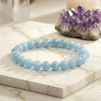 Bracelet "Accord" en Cyanite Bleue Naturelle Clair