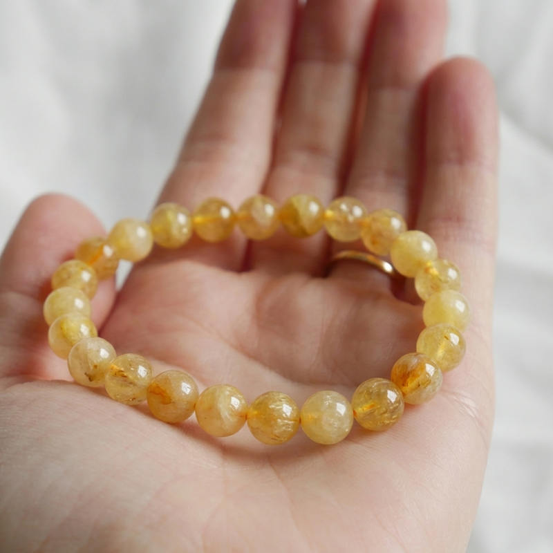 Bracelet "Réussite" en Citrine