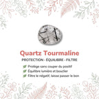 Vertus de la pierre : Quartz Tourmaline