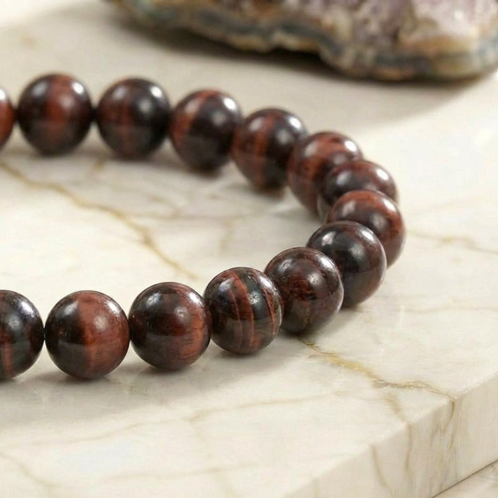 Bracelet "Force" en Œil-de-Taureau