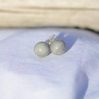 Boucles d'oreilles "Stimulante" en Jaspe Picasso (Argent 925) - lespierresdubienetre