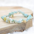 Bracelet "Apaisement" en Amazonite du Brésil Chip