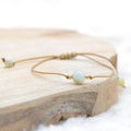 Bracelet Boho "Perle d'Apaisement" en Amazonite