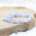 Bracelet "Communication" en Calcédoine Chip