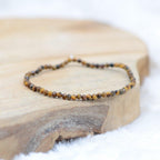 Bracelet "Confiance" en Oeil-de-Tigre à facettes - lespierresdubienetre