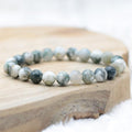 Bracelet "Vibration" en Agate Arbre