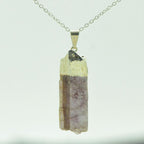 Pendentif "Chance et spiritualité" mica & Lépidolite - lespierresdubienetre