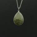 Pendentif "Protection" en Labradorite Goutte - lespierresdubienetre