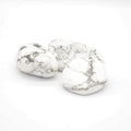 Pierre roulée "Patience" en Howlite (Lot de 2 pièces)